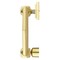National Hardware National Hardware Powell 4 in. L Brushed Gold Die Cast Zinc Door Knocker N336-708 - alternate 4